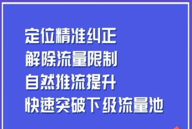 同城账号付费投放运营优化提升-​定位精准纠正-解除流量限制-自然推流提升-极速突破下级流量池-第2资源网