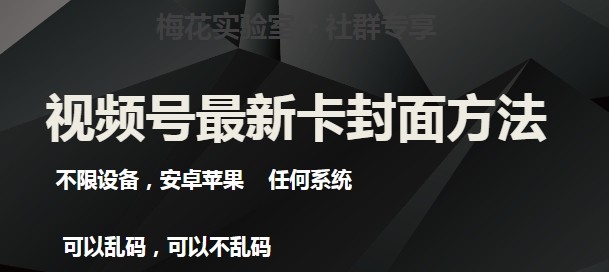 梅花实验室社群最新卡封面玩法3.0-不限设备-安卓苹果任何系统-第2资源网