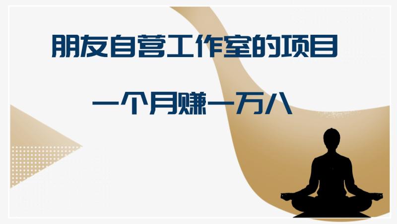 十万个富翁修炼宝典光盘修复-朋友自营工作室的项目-一个月赚一万八-第2资源网