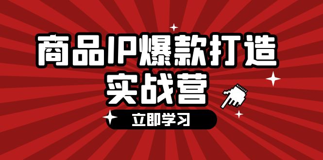 商品-IP爆款打造实战营【第四期】-手把手教你打造商品IP-爆款 不断-第2资源网