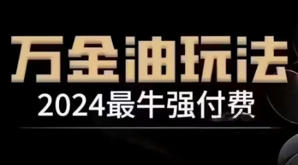 2024最牛强付费-万金油强付费玩法-干货满满-全程实操起飞(更新12月)-第2资源网